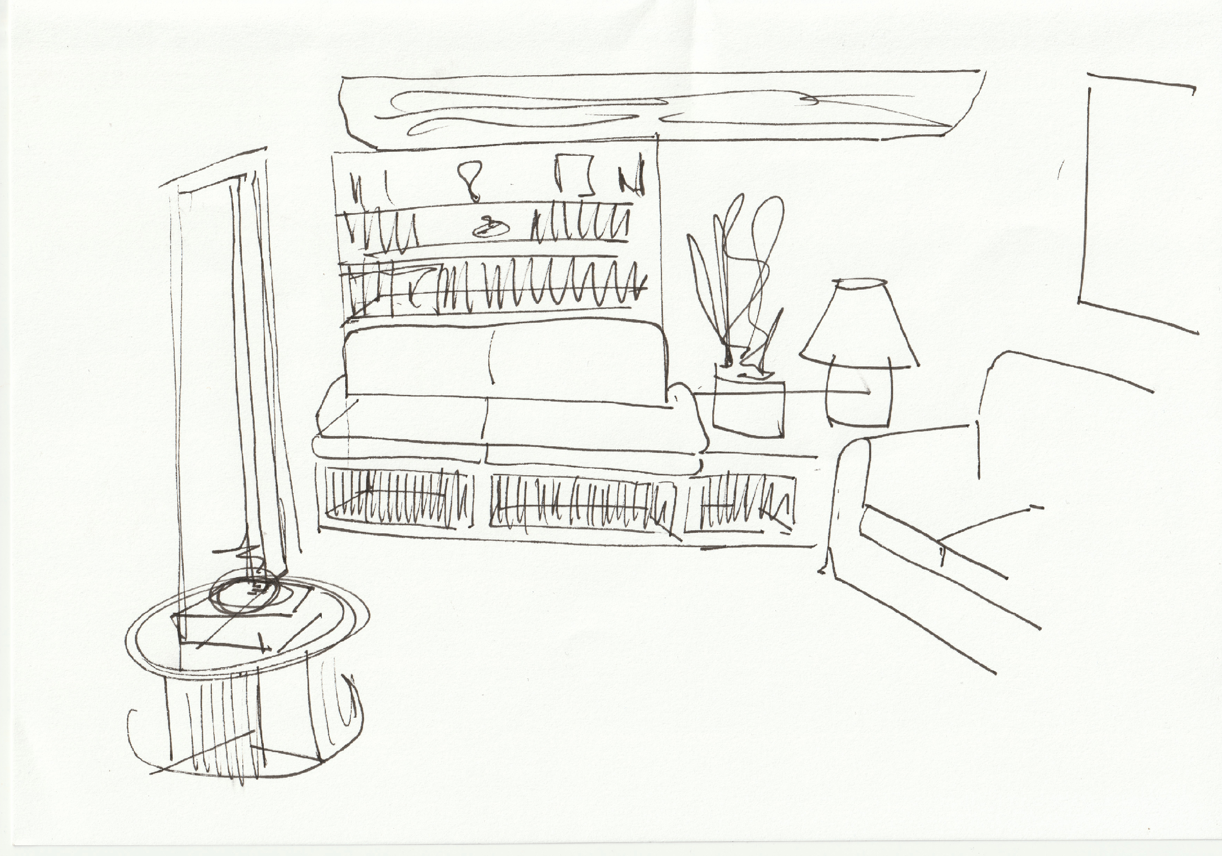 Living Room Sketch